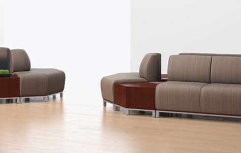 Swift Modular Lounge Seating. Manufactured by National Office Furniture.