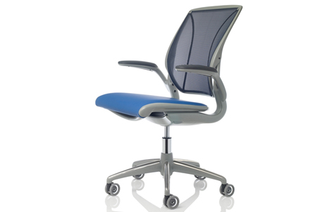 Diffrient World Chair. Designed by Niels Diffrient. Manufactured by Humanscale.