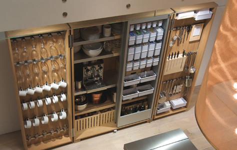 The b2 Kitchen Tool Cabinet by Bulthaup - 3rings