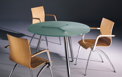 Zeno. Designed by Wolfgang C.R. Mezger. Manufactured by Davis Furniture.