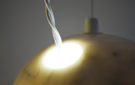 Quarry Lamp. Designed by Benjamin Hubert. Manufactured by De La Espada.