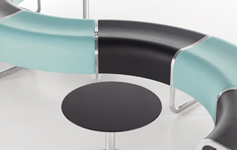 ZA Series. Designed by Shin and Tomoko Azumi. Manufactured by Davis Furniture Industries.