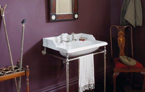 The Naver Washbasin. Manufactured by Drummonds.