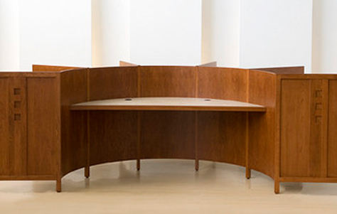 Radius Carrel 'Charles' desk. Manufactured by Agati Furniture.