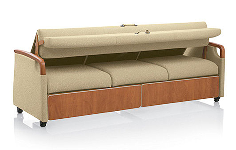 LaResta Day Bed. Manufactured by KI Healthcare.