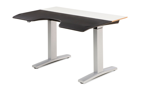 Envelop Desk. Designed by Bill Stumpf and Jeff Weber. Manufactured by Herman Miller.