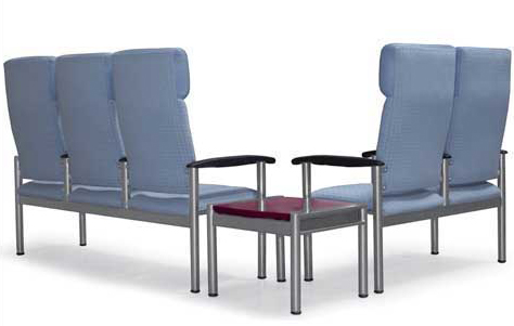 Echo+ seating. Manufactured by EOC.