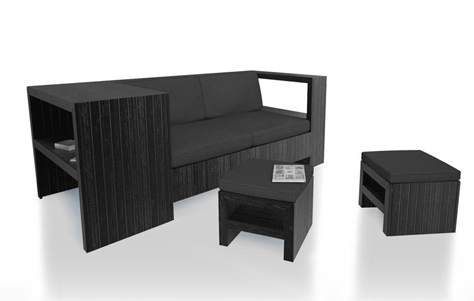Woodstock Sofa. Designed by Aparte.