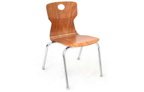 Soliwood 4-Legged Chair. Manufactured by Vanerum Stelter.