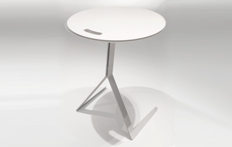 Warp Side Table. Designed by Oliver Schick. Manufactured by Ligne Roset.