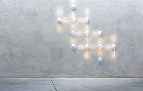Light Spring. Designed by Ron Gilad. Manufactured by Flos.