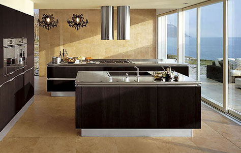 Idea Kitchen. Designed by Pininfarina. Manufactured by Snaidero.