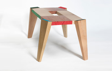 Table from the Endy Collection. Designed and Manufactured by Shay Ve Ben.