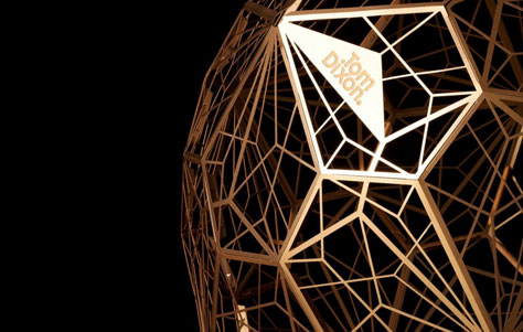 Etch Light Web. Designed by Tom Dixon.