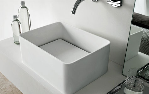 Lab 03 Washbasin. Designed by Ludovica + Roberto Palomba. Manufactured by Kos.