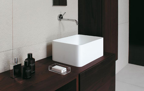 Lab 03 Washbasin. Designed by Ludovica + Roberto Palomba. Manufactured by Kos.