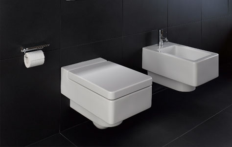 Living Square Ceramic Washbasin. Designed by Andreas Dimitriadis. Manufactured by Laufen.