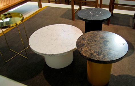 Marble Tables by e15, Milan Design Week 2012
