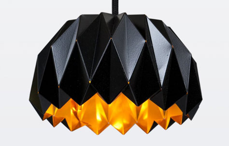 Folding into Lukas Dahlén's Ori Pendant Lamps