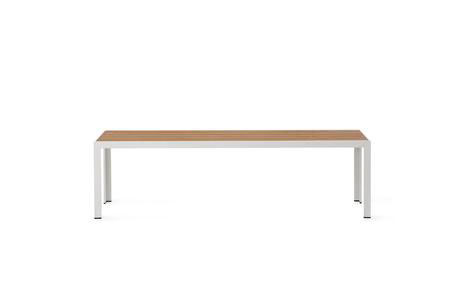 Areal Table and Bench. Designed by Broberg och Ridderstråle. Manufactured by Nola.