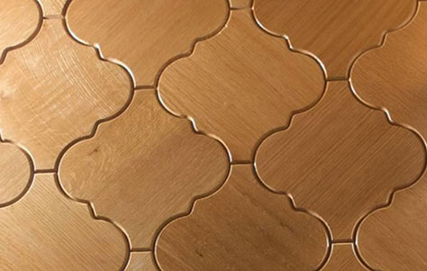 Enigma Collection of Interlocking Wooden Tiles. Designed and Manufactured by Jamie Beckwith.