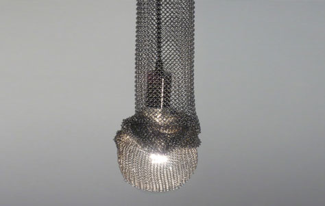 Boa chandelier. Designed by Fuse Lighting.
