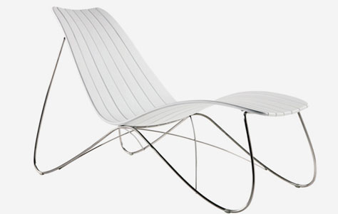 Kolorado Lounger. Designed by Mark Robson. Manufactured by Sifas.