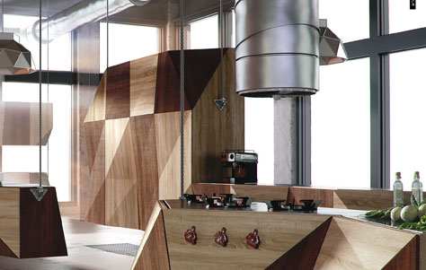 Fresh 3 - Industrialism kitchen design. Designed by Pikcells.