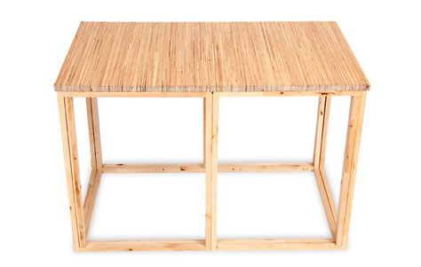 Fan Table. Designed by Mauricio Affonso.