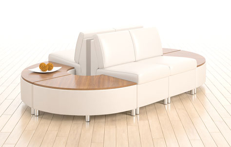 Filmore Lounge series. Designed by John Stafford & Chris Carter Design. Manufactured by DARRAN Furniture Industries.