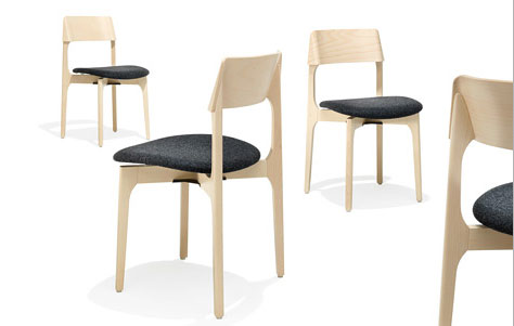 1010 Bina chairs. Designed by Frank Person. Manufactured by Kusch+Co.