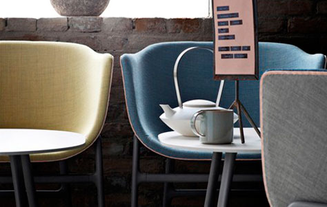 Minuscule Chair. Designed by Cecilie Manz. Manufactured by The Republic of Fritz Hansen.