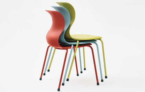 Pro School Chair. Designed by Konstantin Grcic. Manufactured by Flötotto.