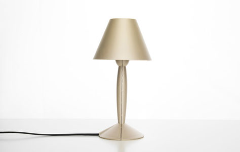 Miss Sissi Lamp in PHAs. Designed by Philippe Starck. Manufactured by Flos. Material invented by Bio-on.