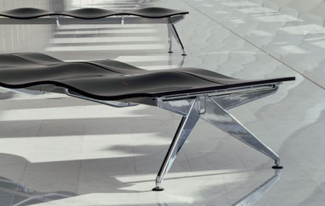 Symphony Bench designed by Tim Murphy for OFS.