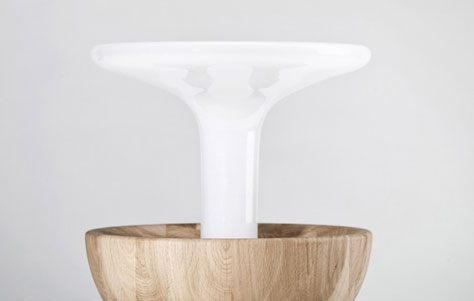 Versa Lamp. Designed by Dan Yeffet and Lucie Koldova.