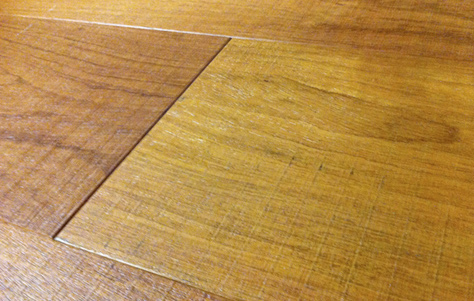 Hand-scraped Brazilian Chestnut Flooring. Manufactured by Indusparquet.