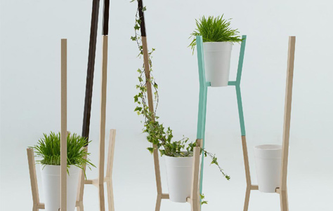 Roots Modular Planter. Designed by Alberto Sanchez. Manufactured by MUT.
