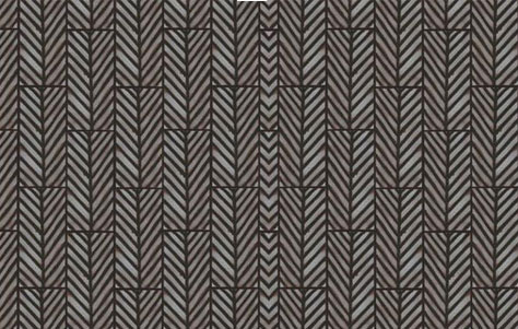 Herringbone Tile. Designed and Manufactured by Metollius Ridge.