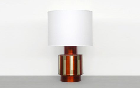 Nina Lamp. Designed by Tony Brown and Babette Holland. Manufactured by Babette Holland.