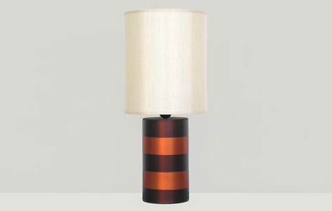 Nina Lamp. Designed by Tony Brown and Babette Holland. Manufactured by Babette Holland.