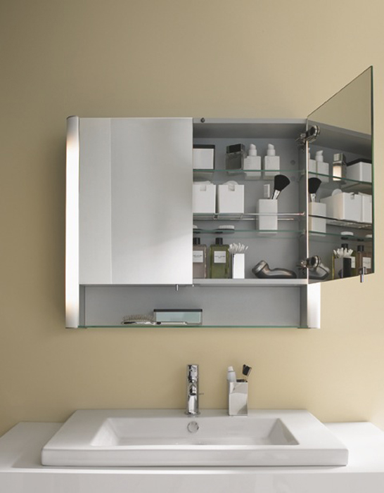 Bathroom, Universal Mirrors, Duravit, Modern,