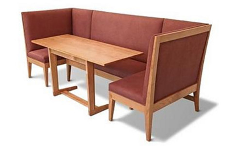 Image: At Bklyn Designs: Upholstery and Wood Together at Last!