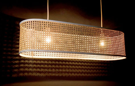 At ICFF Singapore: Rattan Lamp by Formistry Formistry, hanging lamp, lamp, Lighting, pendant lamp, rattan, rattan lamp, Singapore design, suspension lighting, woven lamp