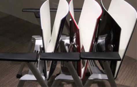Image: Live at #NeoCon10: The Volant HL3 Chairs by Falcon