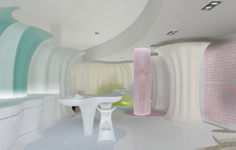 Smart-ologic Corian® living. Design by Karim Rashid for DuPont Corian ...