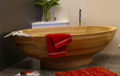 Image: E-Legno’s Wooden Bathtub