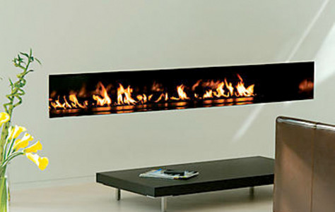 Image: Linear Flame Scape by Spark Modern Fires
