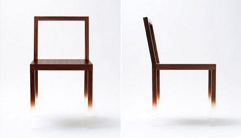 Image: Nendo’s Ghost Stories and the Fade-Out Chair