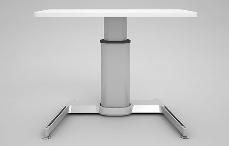 Details desk, ergonomic desk, height-adjustable desk, height-adjustable work surface, NeoCon 2011, Steelcase, work surface